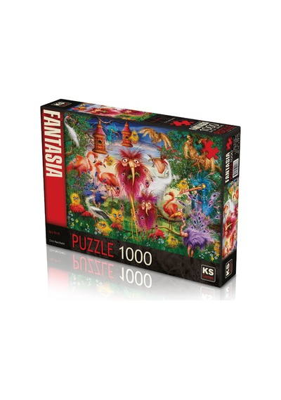 Ks Puzzle 1000 Parça Ugly Birds Çirkin Kuşlar