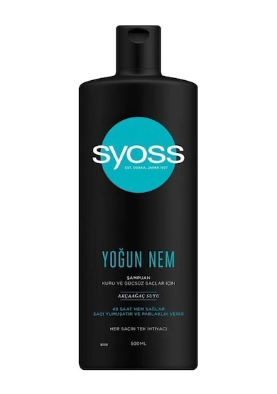Syoss Yoğun Nem Şampuanı 2 x 500 ML