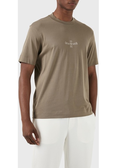 Emporio Armani Erkek T Shirt 3d1th3 1jocz 04b5 Haki