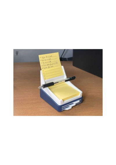 Ofis Ve Çalışma Masası Organizeri - Post-it Tutucu Stencil Şablon Setli - Modern Tasarım Diğer