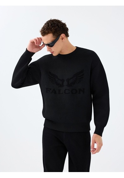 LOFT Regular Fit Erkek Kazak Lf2036723 Q1.v1 Siyah