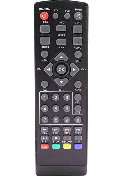 Globex GLB-8800 Mini HD Uydu Alıcı Kumandası