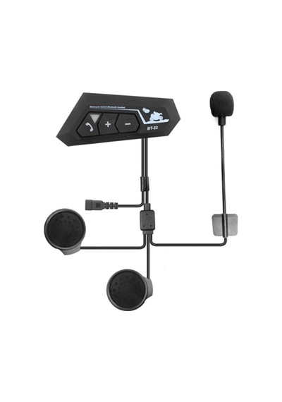 Bt22 Kask Kulaklık Bluetooth Motosiklet Kulaklık 5.0 Bluetooth Interkom Motorsiklet Kulaklık İtem0015kbt22