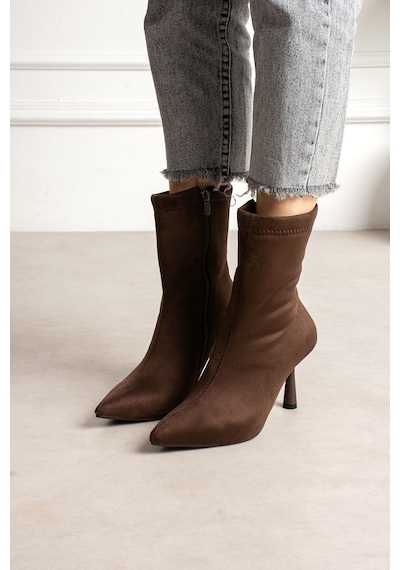 Dabab Shoes Marya Kadın Acı Kahve Streç Lüks Süet Sivri Burun Sıcak Astarlı Fermuarlı 7 Cm İnce Topuklu Bot Bootie Acı Kahverengi Dabab Shoes Marya Kadın Acı Kahve Streç Lüks Süet Sivri Burun Sıcak Astarlı Fermuarlı 7 Cm İnce Topuklu Bot Bootie Acı Kahverengi