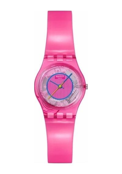 Swatch Prismatically Pink Bayan Kol Saati Lp166 Gri