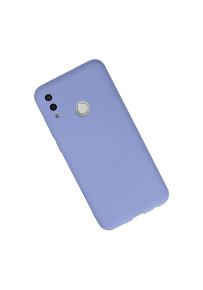 Newface Huawei P Smart 2019 Kılıf Nano İçi Kadife Silikon - Lila