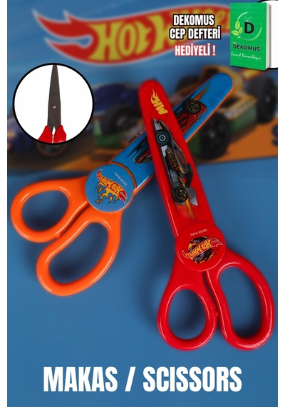 X Dekomus Lisanslı Hotwheels Korumalı Makas
