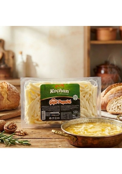 Koçhan Yağlı Eritmelik Çeçil Peynir 500 G