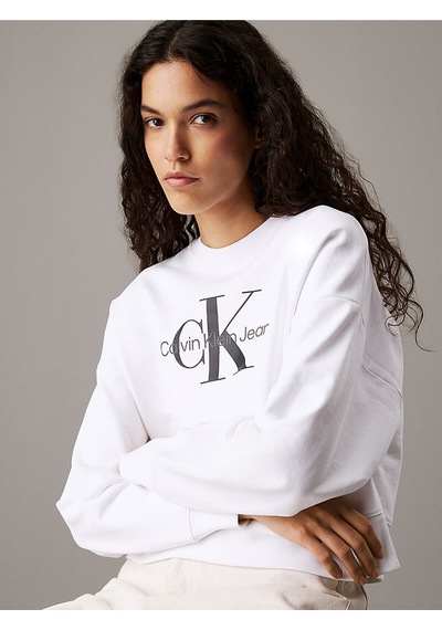 Calvin Klein Kadın Sweatshirt-lv047b234g Beyaz