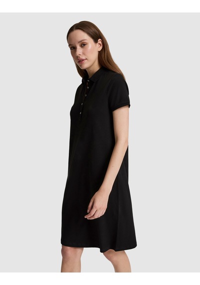 Pierre Cardin Kadın Siyah Elbise Örme 50326877-vr046