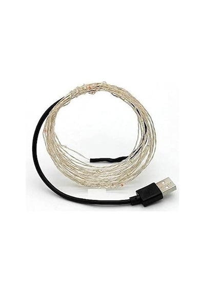 Usb Girişli 10 Metre Led Aydınlatma Şeridi, Dekoratif Kullanım İçin