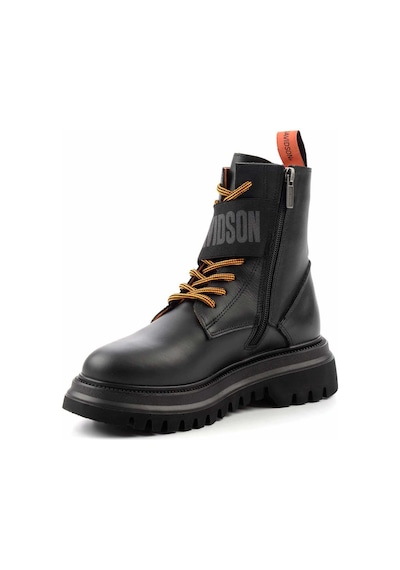 Harley Davidson Black Hakiki Deri Kadın Bot & Bootie Hd0777055403 Black