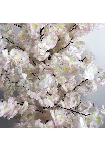 Yapay Ağaç Japon Kiraz Çiçeği Bahardalı Ağacı Gür Yapraklı Pembe (496693283)