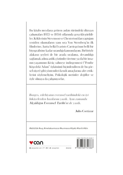 Alçaklığın Evrensel Tarih - Jorge Luis Borges - Can Yayınları