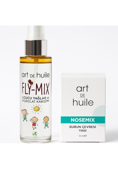 Art De Huile Hülya Kayhan Burun Çevresi Yağı 10 ML + Fly Mix Vücut Spreyi 120 ML
