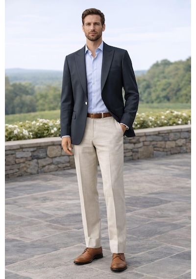 Alexander Gardi Erkek Füme Blazer Ceket