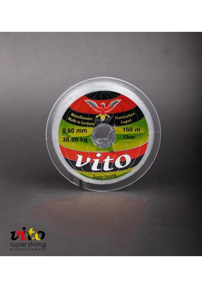 Vito Süper Strong Monoflament Şeffaf Misina 160 Metre 0,60mm - Standart