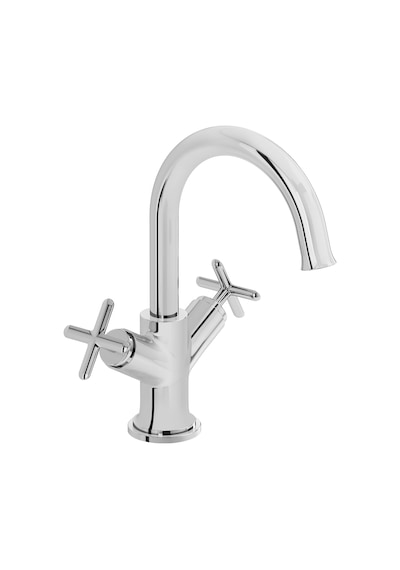 VitrA Origin Classic A42884 Çift Kumandalı Lavabo Bataryası Krom