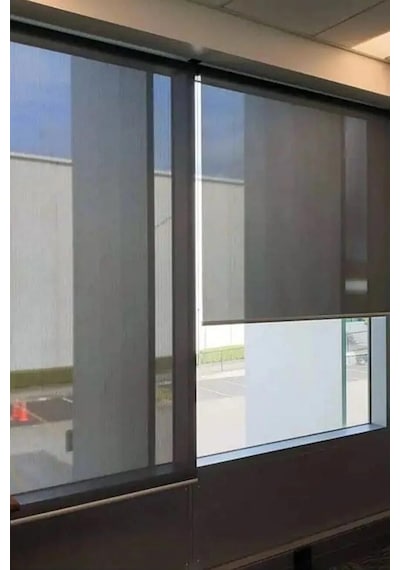 Antrasit Sun Screen Stor Perde 1. Kalite Sun Screen Perde Antrasit