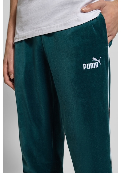 Puma Essentials Elevated Velour Erkek Pantolon Yeşil