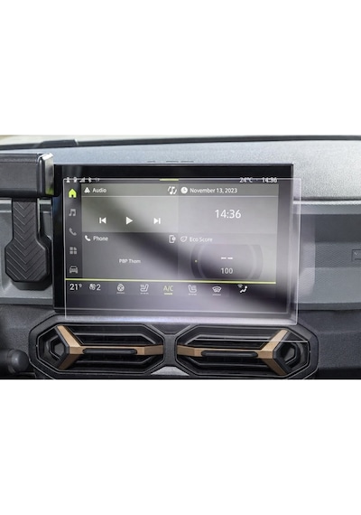 Renault Duster Navigasyon Ve Gösterge Ekran Koruyucu 9h Nano 2'li Set 2025+