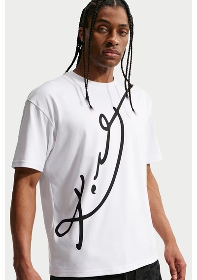 Nike Nba Kobe Dri-fıt Loose Fit Erkek Bol Kesim Baketbol Tişört Beyaz