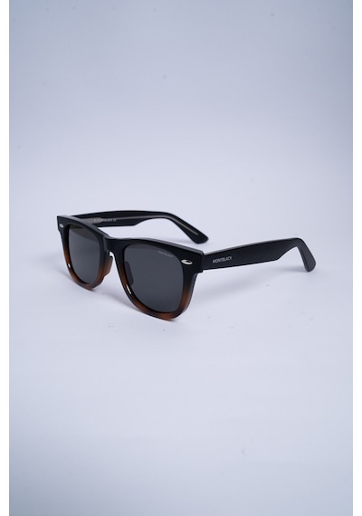 Montblack Mb6802 C5-mat Kahve Wayfarer Erkek Güneş Gözlüğü Çok Renkli
