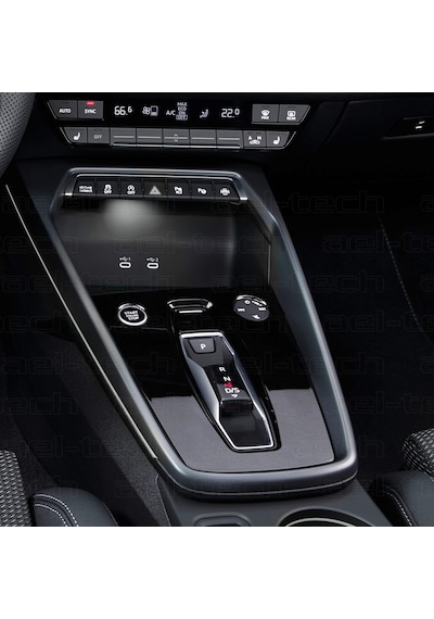 Audi A3 Makyajlı Kasa 2025 Uyumlu Vites Orta Konsol Ppf Koruyucu Kaplama