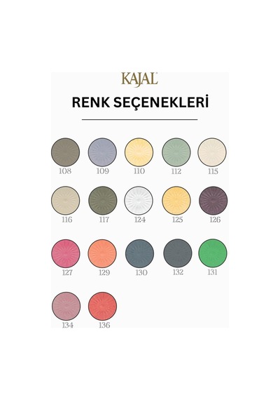 Yüksek Renk Pigmentasyonlu Tekli Toz Göz Farı Buz Mavisi - No: 112 Mavi