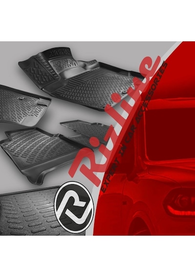 Fiat Doblo 2001-2009 3D Havuzlu Paspas Rizline Drs 4X4