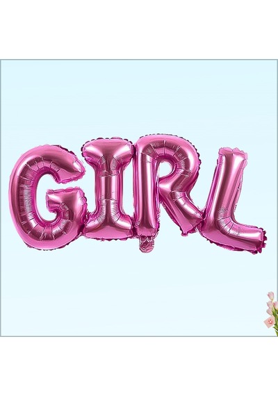 Girl Folyo Balon, 60 cm x 21 cm