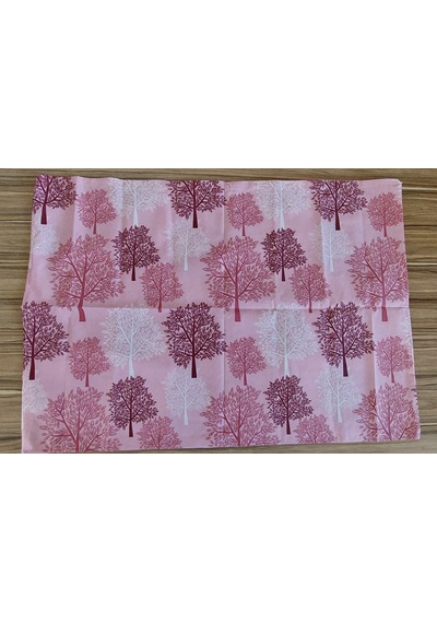 60x80cm Yastık Kılıfı, Pamuklu Kaliteli Kumaşlı, Fermuarlı, Sadece Kılıf Pembe