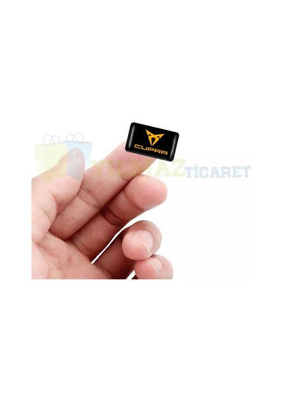 Seat Cupra Logo Direksiyon Jant Vites Torpido 3D Damla Sticker