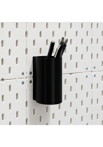 Pegboard Duvar Düzenleyici Organizer Seti Kalemlik, Çok Amaçlı Kutu, Mini Raf Ve Askılık Modüllü Modüler Duvar Organizasyon Sistemi Siyah