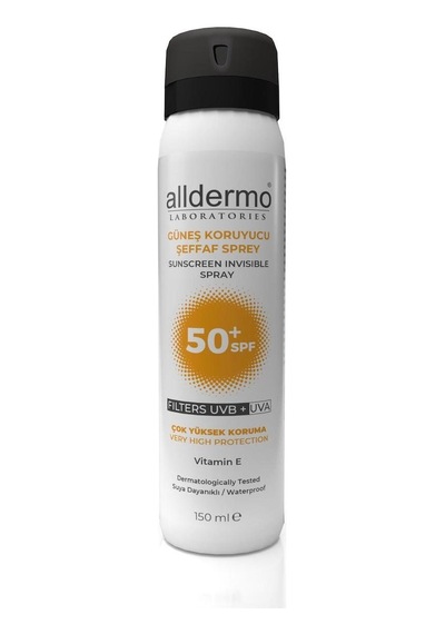 Alldermo Güneş Koruma Çocuk Sprey Spf50 150 Ml