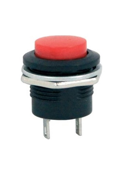Ic-180A Buton 16Mm Kırmızı