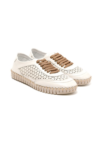 Sneaker Günlük Kadın 52p1 Frau Soft Panna Off White Panna Çok Renkli