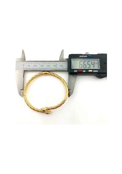Altınbeyı 22 Ayar Altın Kelepçe Bilezik Lacivert Taşlı 11.50 Gram Aby22klp002