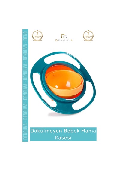 Özle Üretim Bpa İçermeyen Pratik Kolay Temizlenir Eğlenceli Asla Dökülmeyen Bebek Mama Kasesi