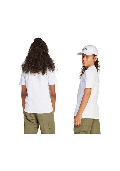 Adidas Çocuk Beyaz T-shirt J Sl Tee 160 Jc9774 Beyaz