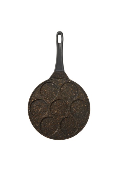 Reyo Emoji Döküm Pankek Tavası - 26 Cm Siyah