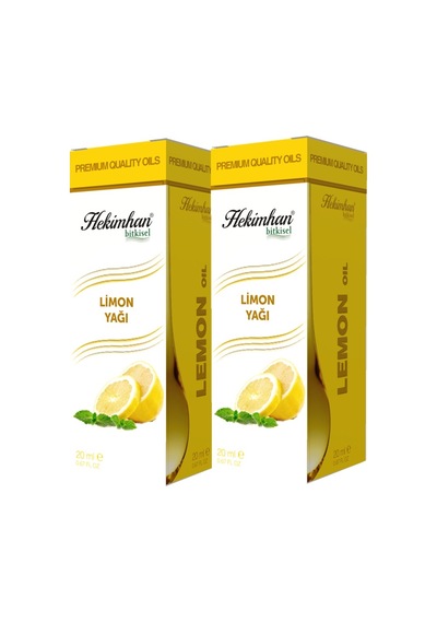 Hekimhan Bitkisel Limon Yağı 2 x 20 ML