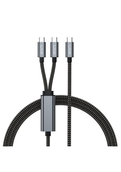 Livx 100w Çift Uçlu Type-c Pd Şarj Ve Veri Kablosu E-mark Chip,