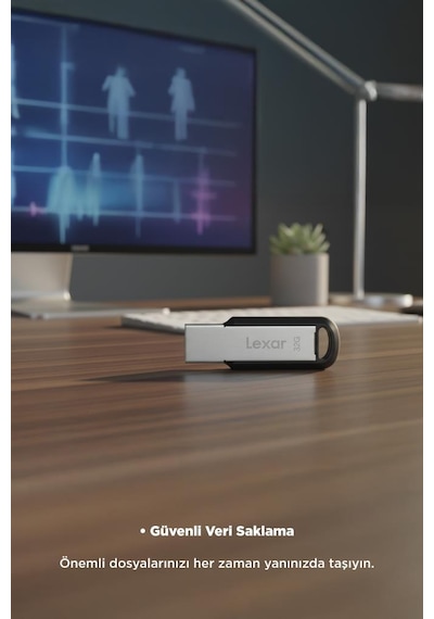 Lexar Metal Usb 3.2 Gen1 150 MB/s 32 GB M400 Flash Bellek