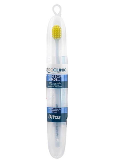 2 Adet Difaş Diş Fırçası Pro Clinic Slim Soft