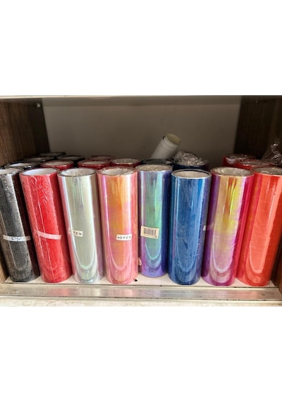 Sarı Stop Far Filmi Folyosu, 100 Cm X 30 Cm, Kaplama Şeffaf Dayanıklı