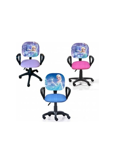 Depolife Frozen Desenli Çocuk Çalışma Koltuğu Karlar Ülkesi Çocuk
