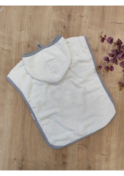 Bebek Banyo Havlusu %100 Pamuklu Başlıklı Havlu Silgi Hediyelik Yumuşacık Su Emici Nakışlı 12 - 36 Ay