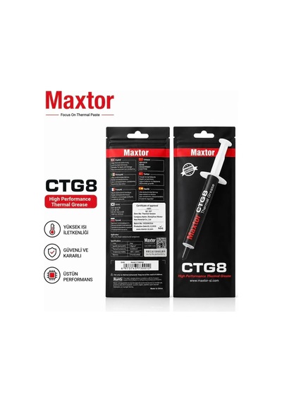 Maxtor 4gram 12,8wmk Termal Macun Ctg8