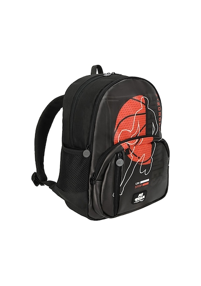 Me Team Dört Bölmeli Erkek Çocuk Okul Sırt Çantası - Basketbol Baskılı - Me25177 Çok Renkli